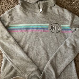 Justice Size 12 hooded Sweatshirt